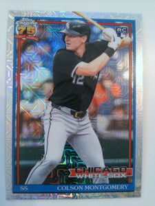 2026 Topps Baseball 1991 Topps Baseball Chrome Colson Montgomery #91C2-12
