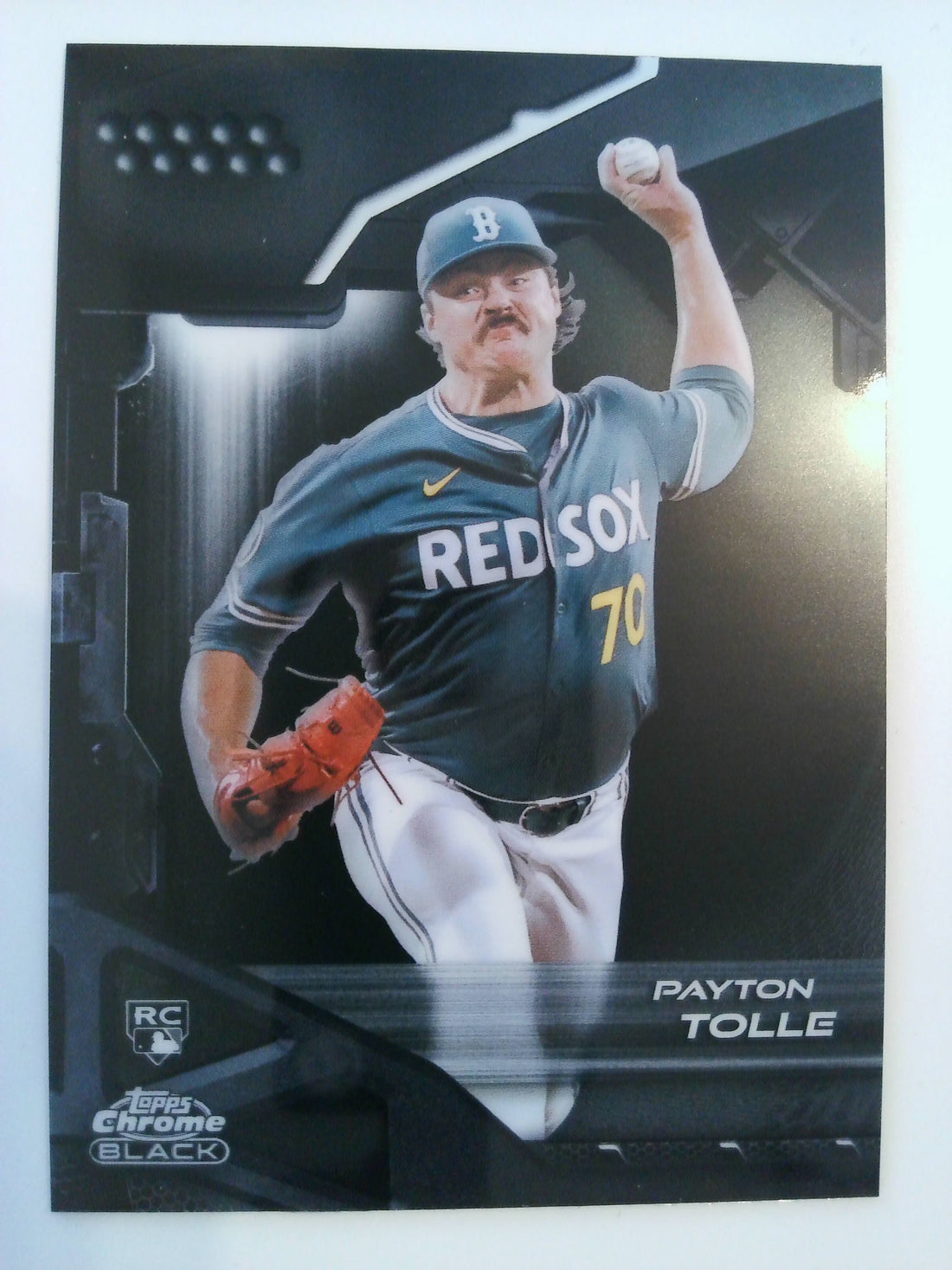 2026 Topps Chrome Black Baseball Payton Tolle #26 Rookie