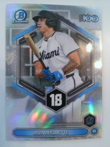 2026 Bowman Baseball Bowman Scouts' Top 100 Aiva Arquette #BTP-18