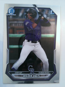 2026 Bowman Baseball Chrome Prospects Wilder Dalis #BCP-150