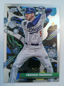 2025 Topps Chrome Cosmic Baseball Freddie Freeman #98