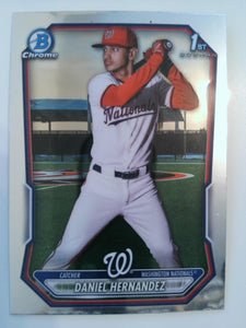 2026 Bowman Baseball Chrome Prospects Daniel Hernandez #BCP-97