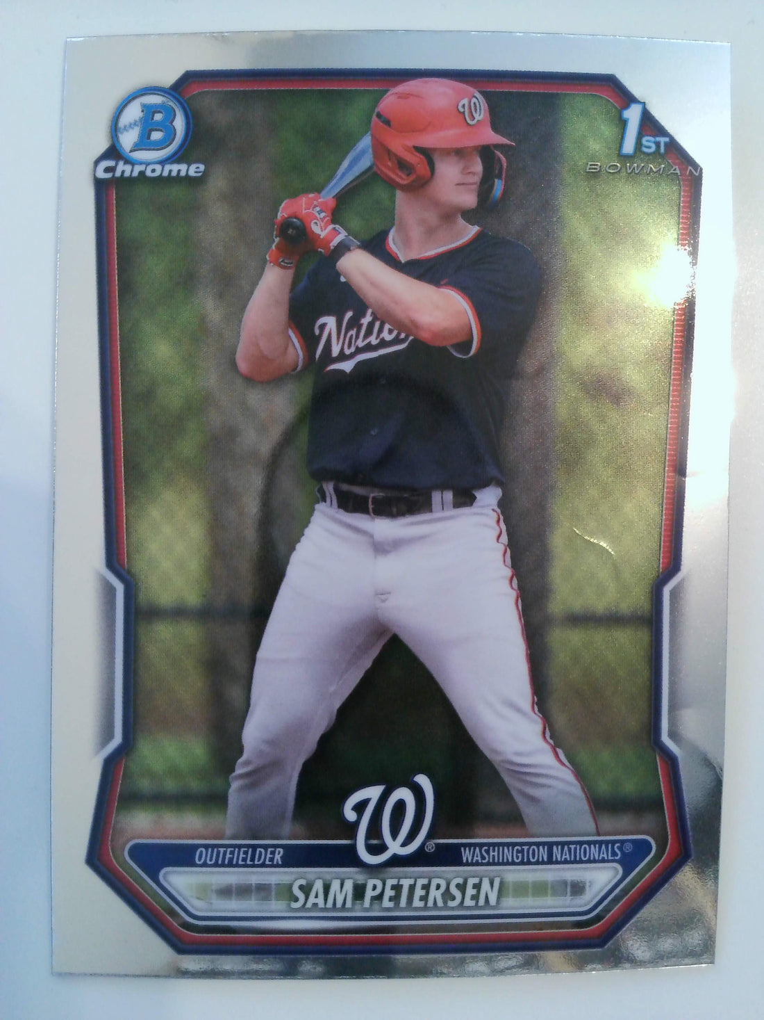 2026 Bowman Baseball Chrome Prospects Sam Petersen #BCP-122