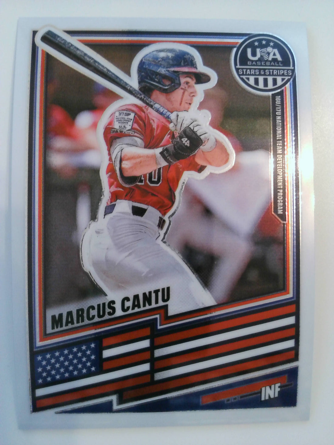 2026 Panini Stars & Stripes Prizm USA Baseball Baseball Marcus Cantu #148