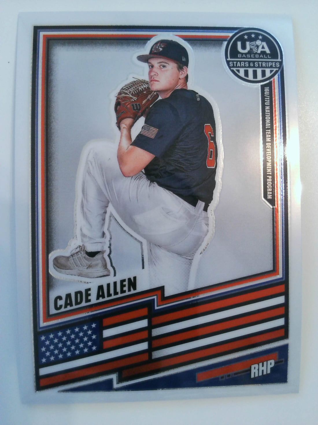 2026 Panini Stars & Stripes Prizm USA Baseball Baseball Cade Allen #174