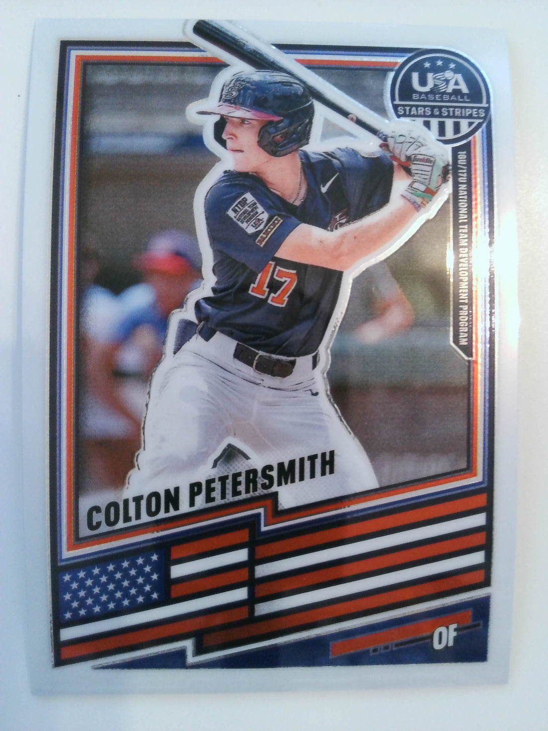 2026 Panini Stars & Stripes Prizm USA Baseball Baseball Colton Petersmith #149