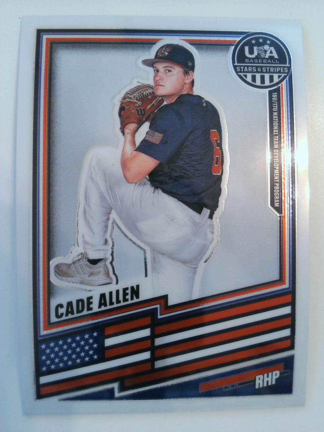 2026 Panini Stars & Stripes Prizm USA Baseball Baseball Cade Allen #174