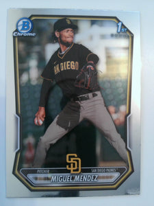 2026 Bowman Baseball Chrome Prospects Miguel Mendez #BCP-107