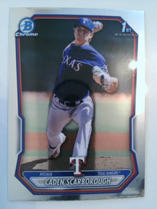 2026 Bowman Baseball Chrome Prospects Caden Scarborough #BCP-17