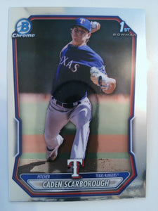 2026 Bowman Baseball Chrome Prospects Caden Scarborough #BCP-17