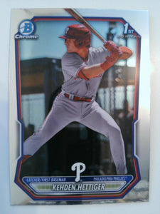 2026 Bowman Baseball Chrome Prospects Kehden Hettiger #BCP-101