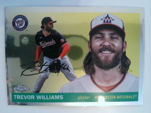 2025 Topps Chrome Platinum Baseball Trevor Williams #107