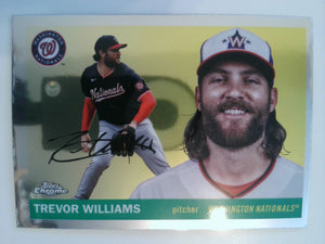 2025 Topps Chrome Platinum Baseball Trevor Williams #107