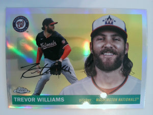 2025 Topps Chrome Platinum Baseball Refractors Trevor Williams #107