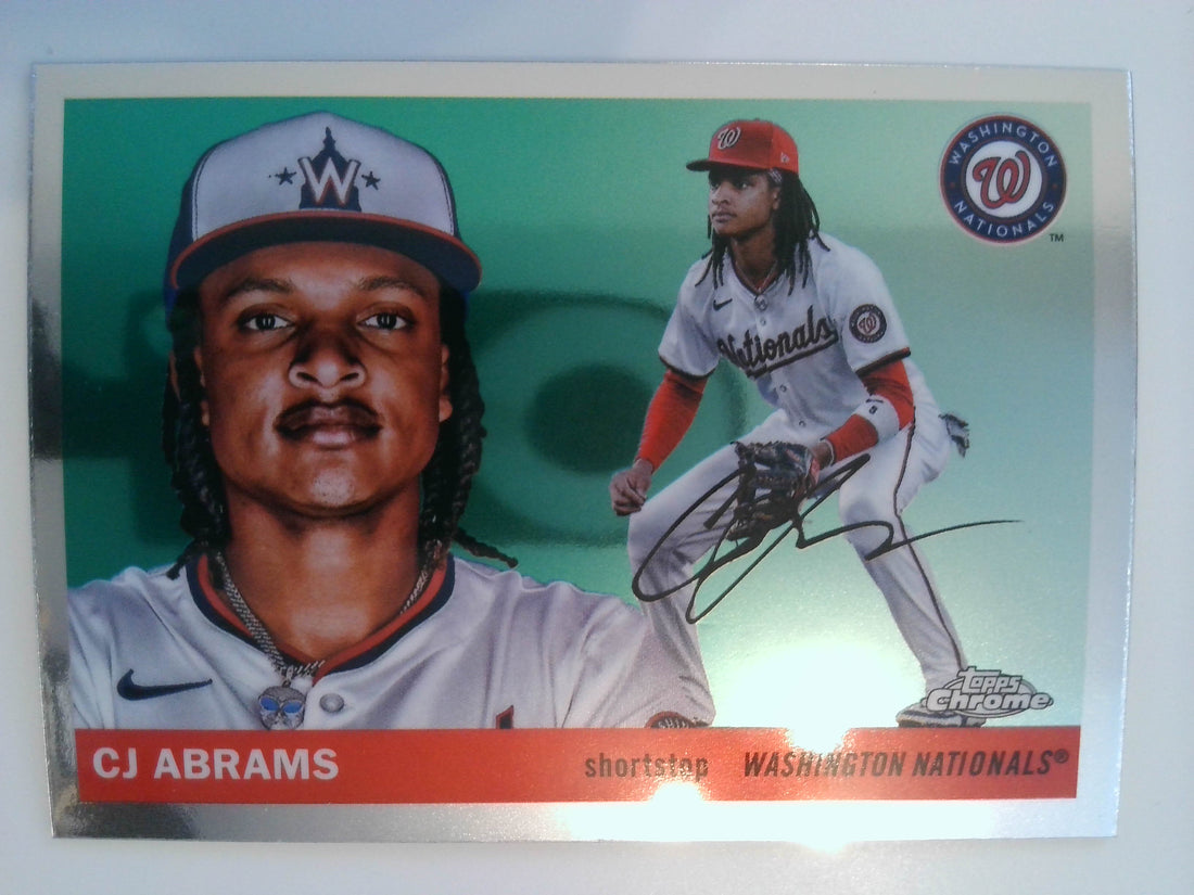 2025 Topps Chrome Platinum Baseball CJ Abrams #101