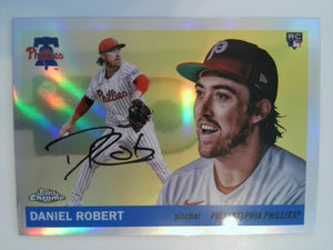 2025 Topps Chrome Platinum Baseball Refractors Daniel Robert #250 Rookie
