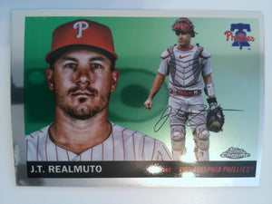 2025 Topps Chrome Platinum Baseball J.T. Realmuto #171