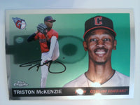 2025 Topps Chrome Platinum Baseball Triston McKenzie #122