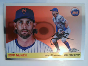 2025 Topps Chrome Platinum Baseball Jeff McNeil #45