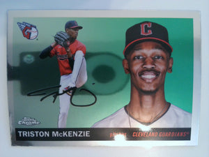 2025 Topps Chrome Platinum Baseball Triston McKenzie #122