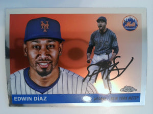 2025 Topps Chrome Platinum Baseball Edwin Díaz #121