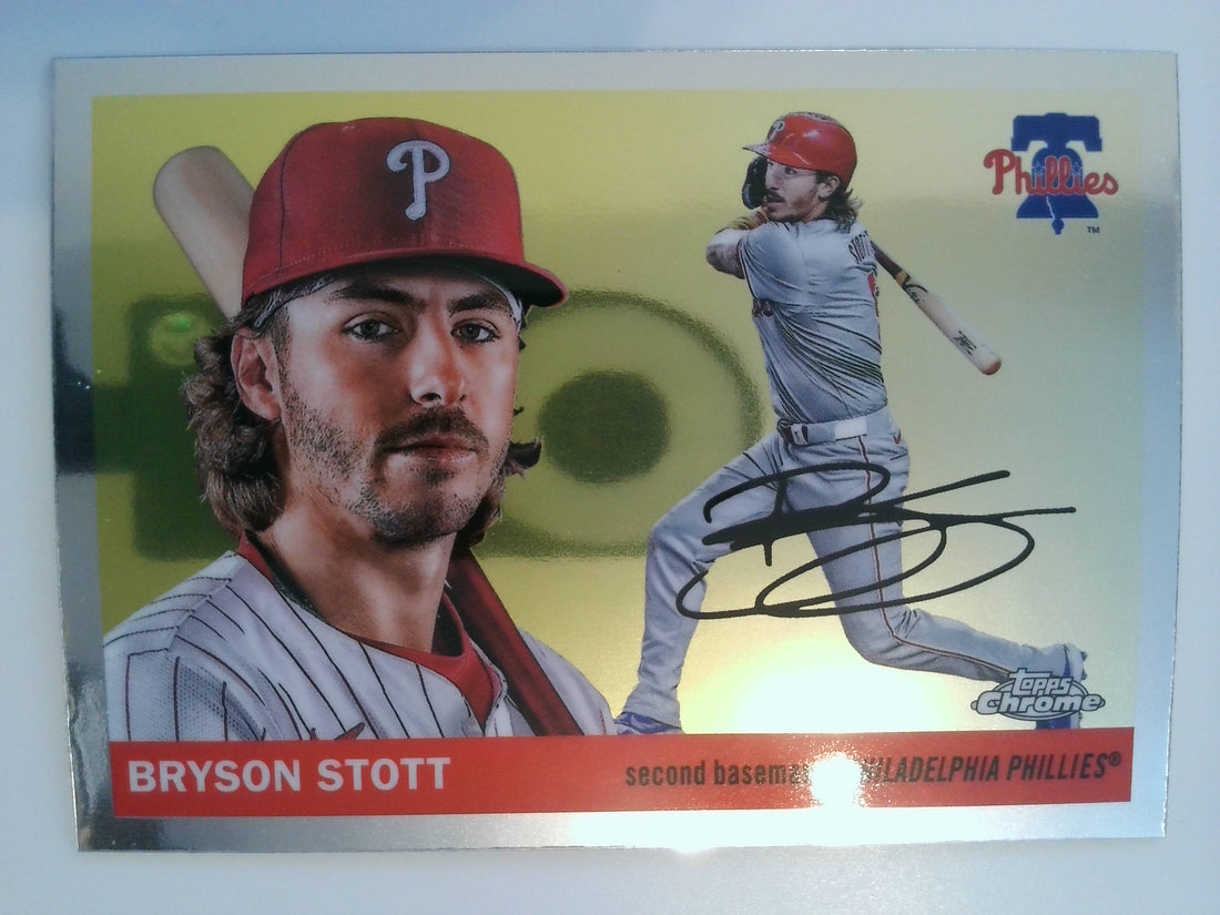 2025 Topps Chrome Platinum Baseball Bryson Stott #145