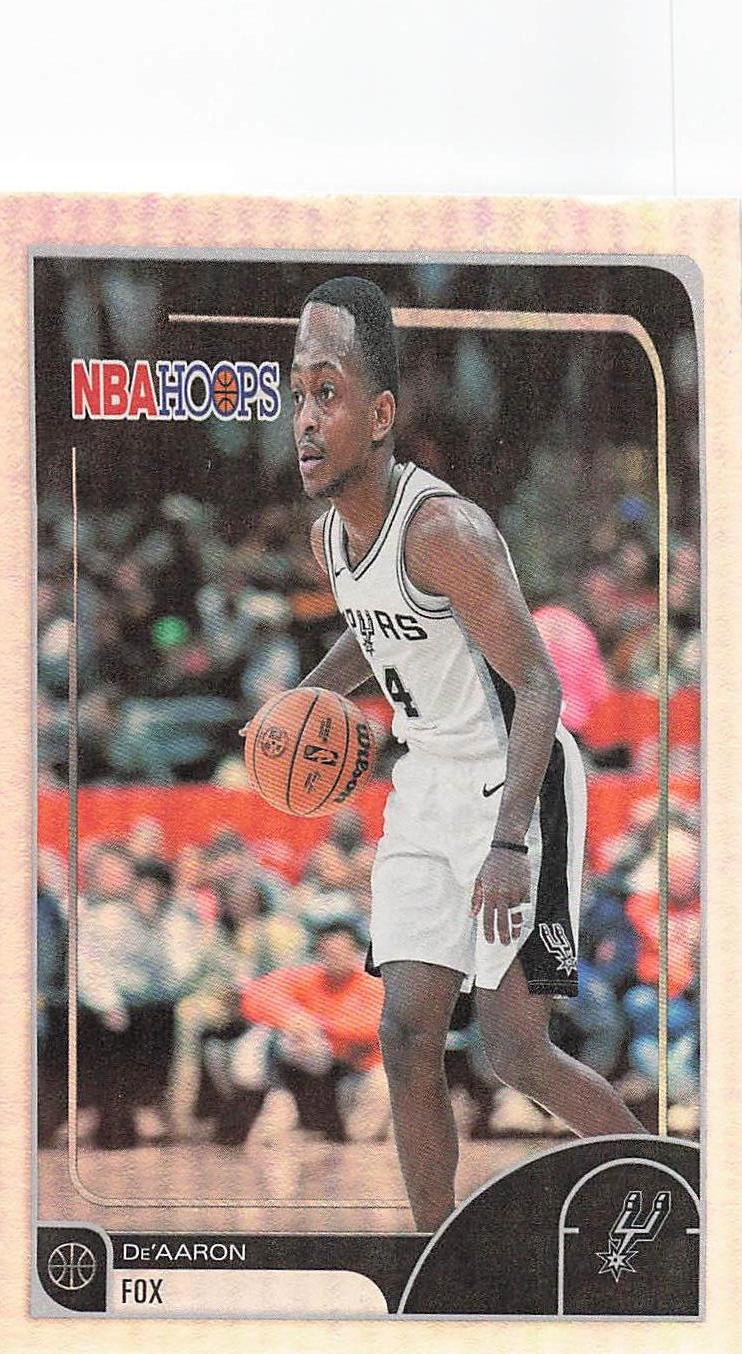 2025-26 Hoops Basketball De'Aaron Fox #18