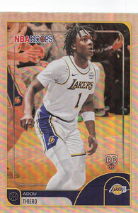 2025-26 Hoops Basketball Adou Thiero #182 Rookie
