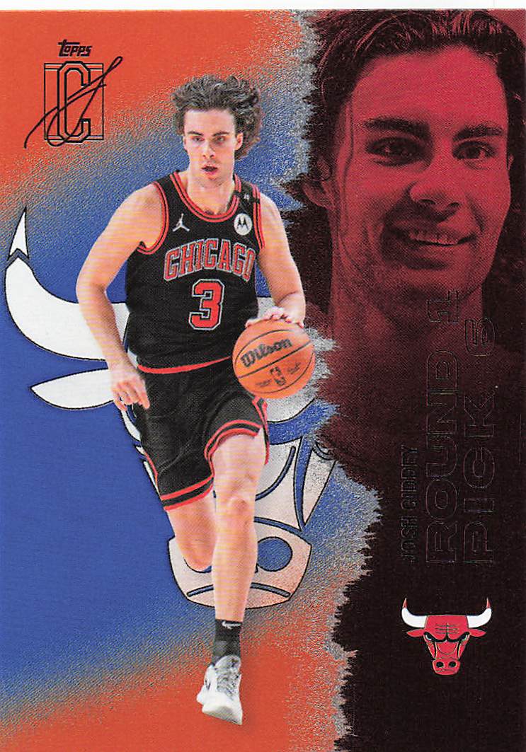 2025-26 Topps Signature Class Basketball Blue & Orange Josh Giddey #45