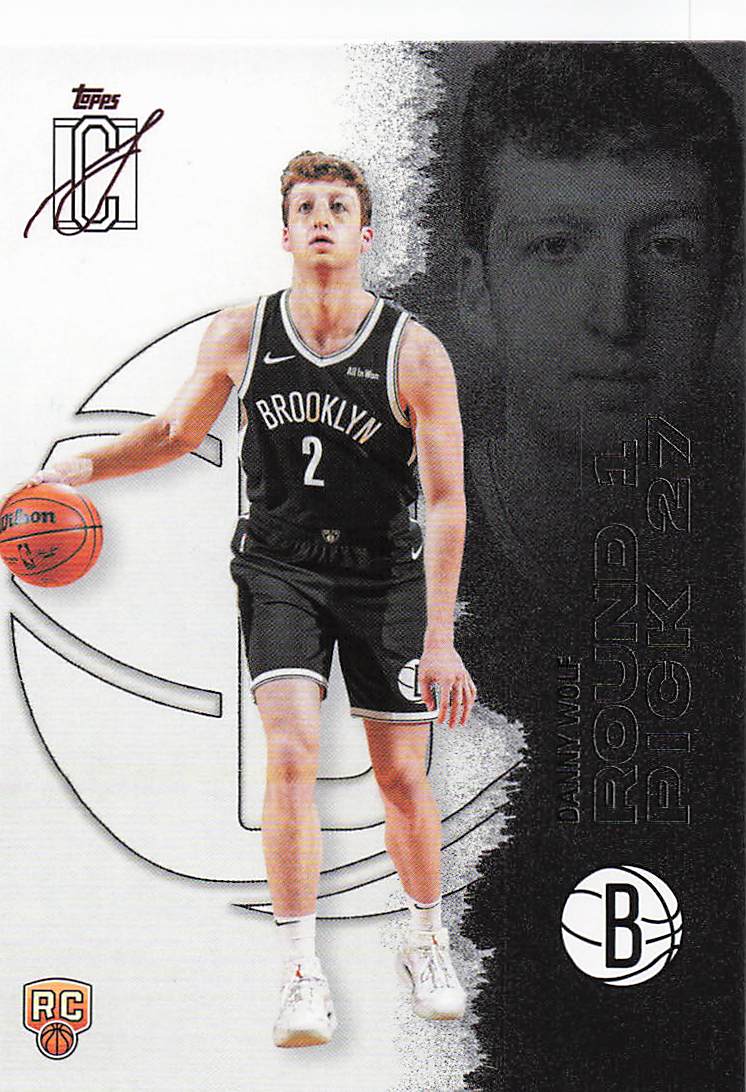 2025-26 Topps Signature Class Basketball Danny Wolf #123 Rookie