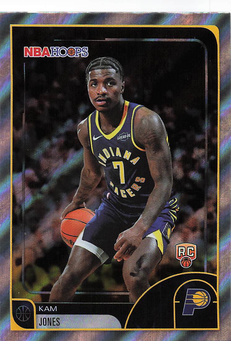 2025-26 Hoops Basketball Light Burst Kam Jones #12 Rookie