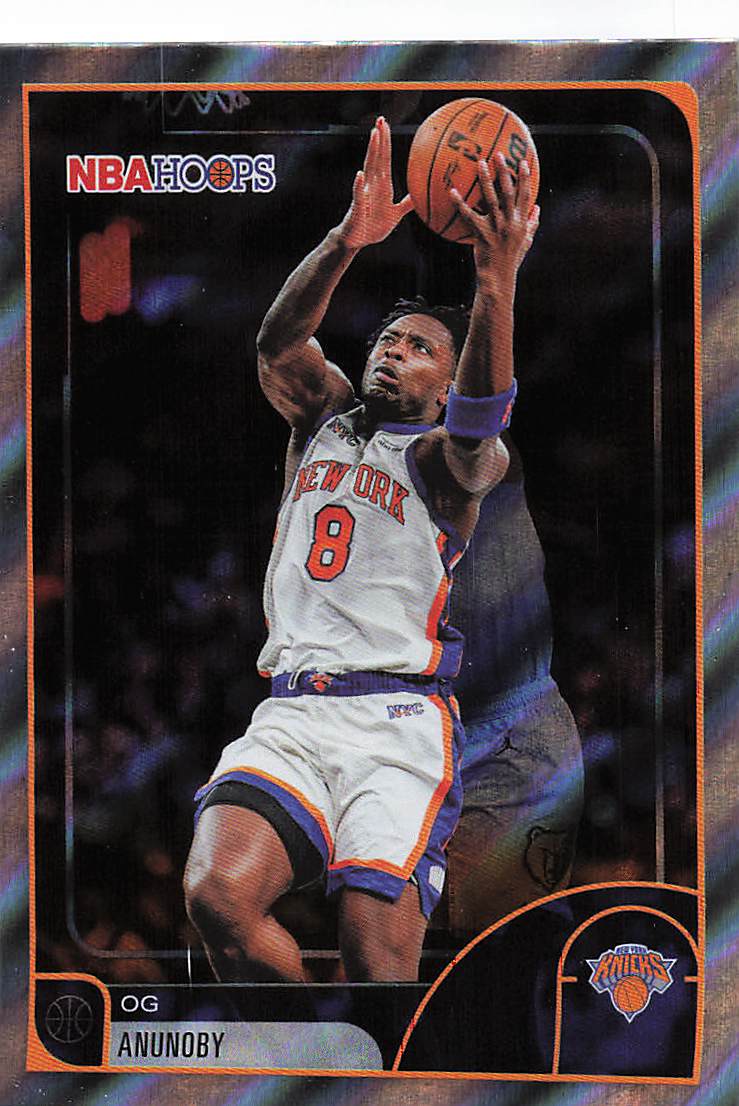 2025-26 Hoops Basketball Light Burst OG Anunoby #3