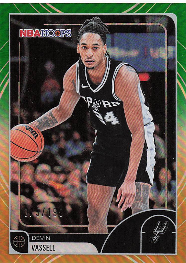 2025-26 Hoops Basketball Green Hoops Devin Vassell #233