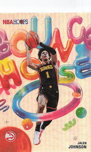 2025-26 Hoops Basketball Bounce House Jalen Johnson #BH-15