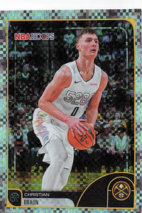 2025-26 Hoops Basketball Pixel Burst Christian Braun #143