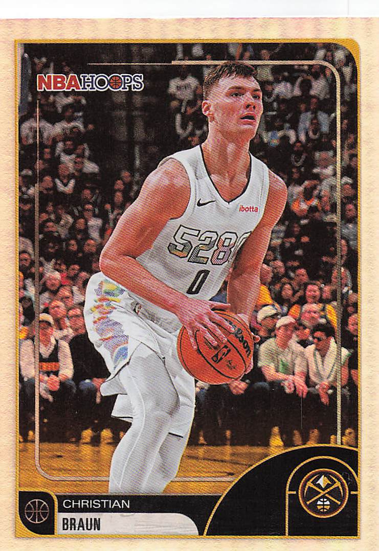 2025-26 Hoops Basketball Christian Braun #143