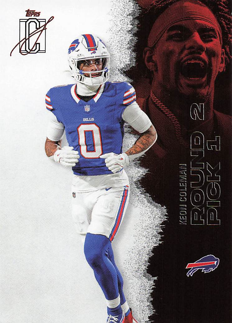 2025 Topps Signature Class Football Keon Coleman #64
