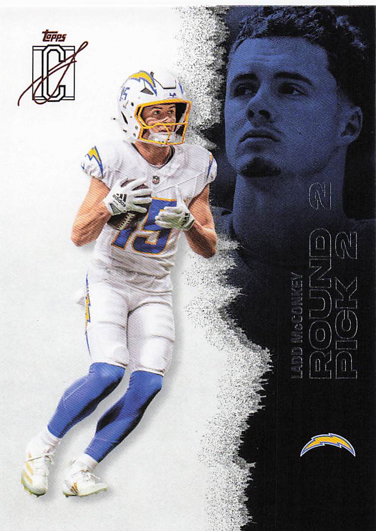 2025 Topps Signature Class Football Ladd McConkey #81