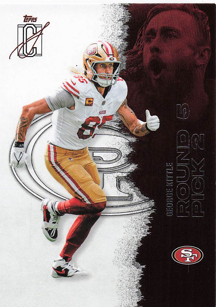 2025 Topps Signature Class Football George Kittle #53