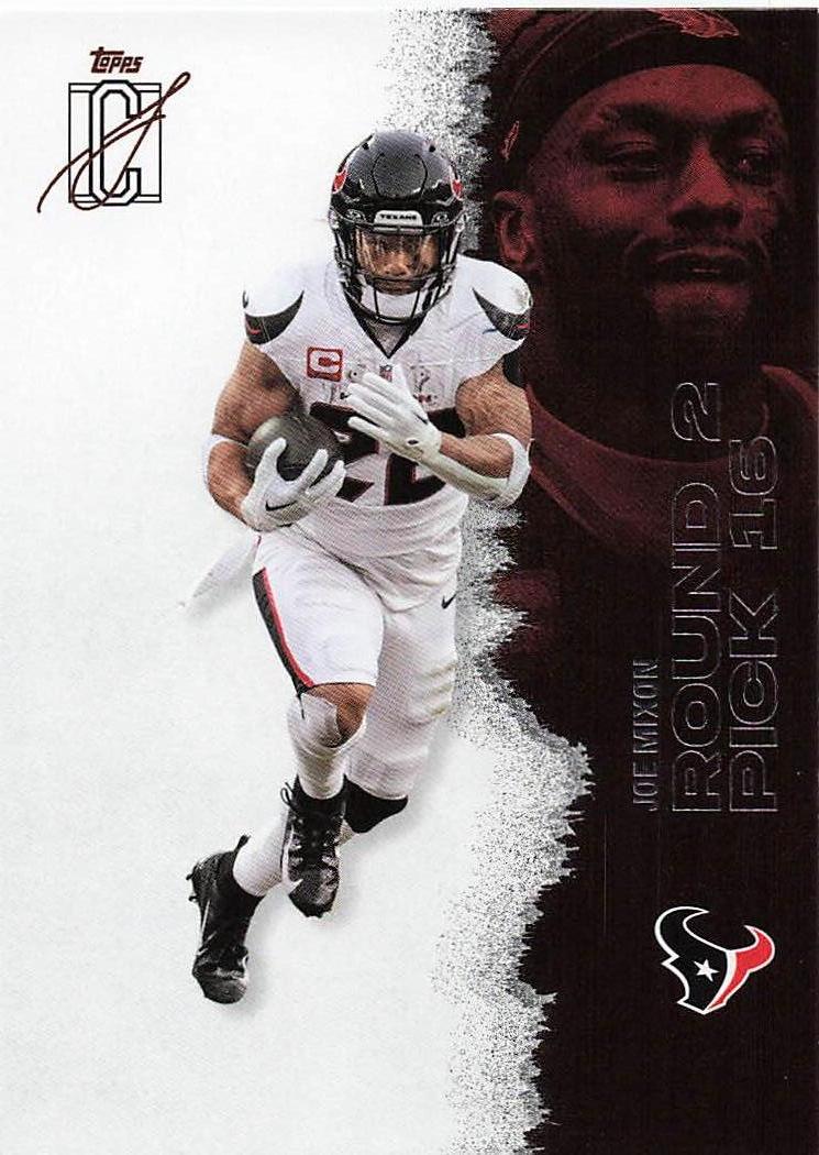2025 Topps Signature Class Football Joe Mixon #77