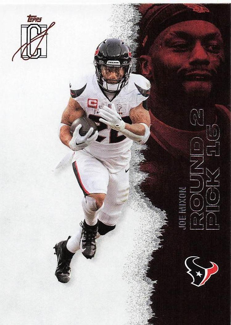 2025 Topps Signature Class Football Joe Mixon #77
