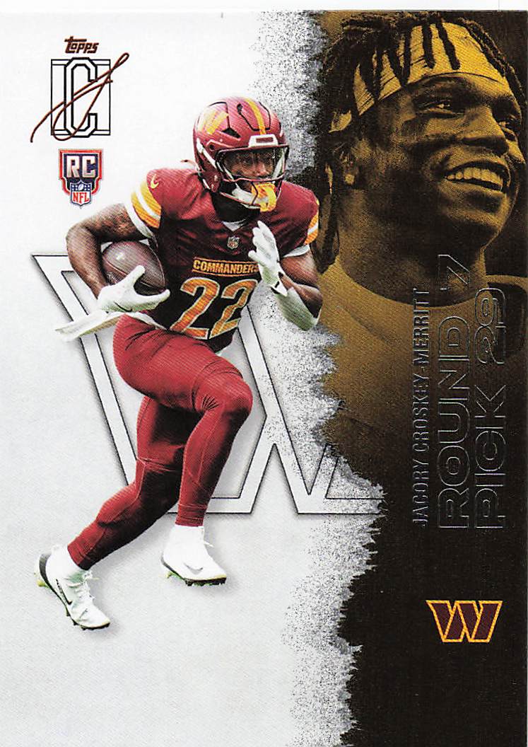 2025 Topps Signature Class Football Jacory Croskey-Merritt #235 Rookie