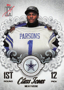 2025 Topps Signature Class Football Class Icons Micah Parsons #CI-1