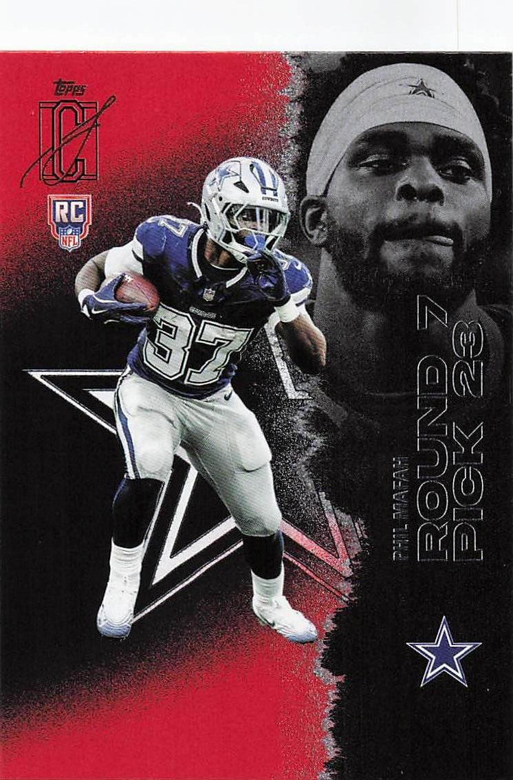 2025 Topps Signature Class Football Red & Black Phil Mafah #188 Rookie