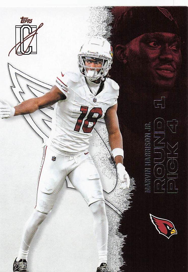 2025 Topps Signature Class Football Marvin Harrison Jr. #61