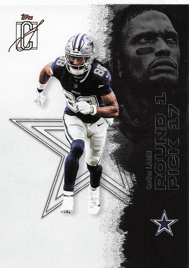 2025 Topps Signature Class Football CeeDee Lamb #16