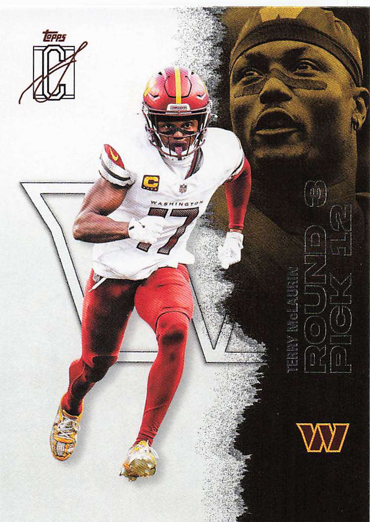 2025 Topps Signature Class Football Terry McLaurin #55