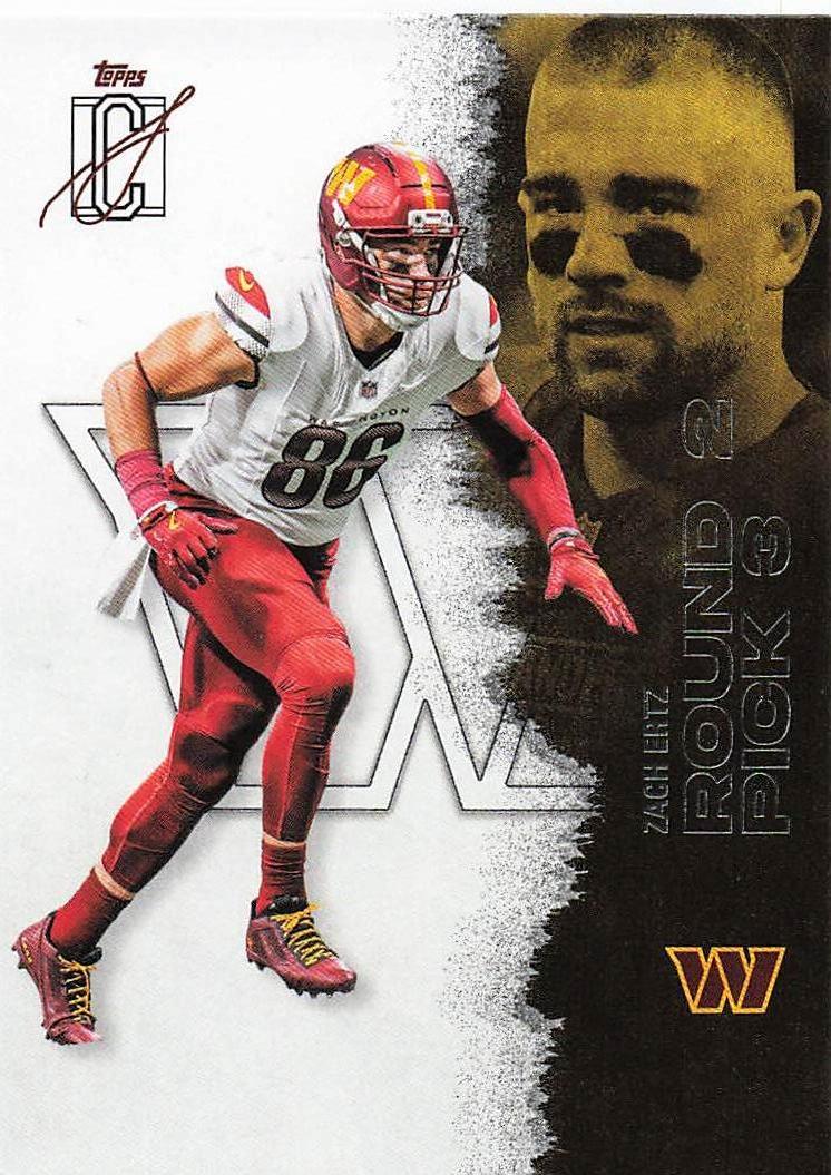 2025 Topps Signature Class Football Zach Ertz #100