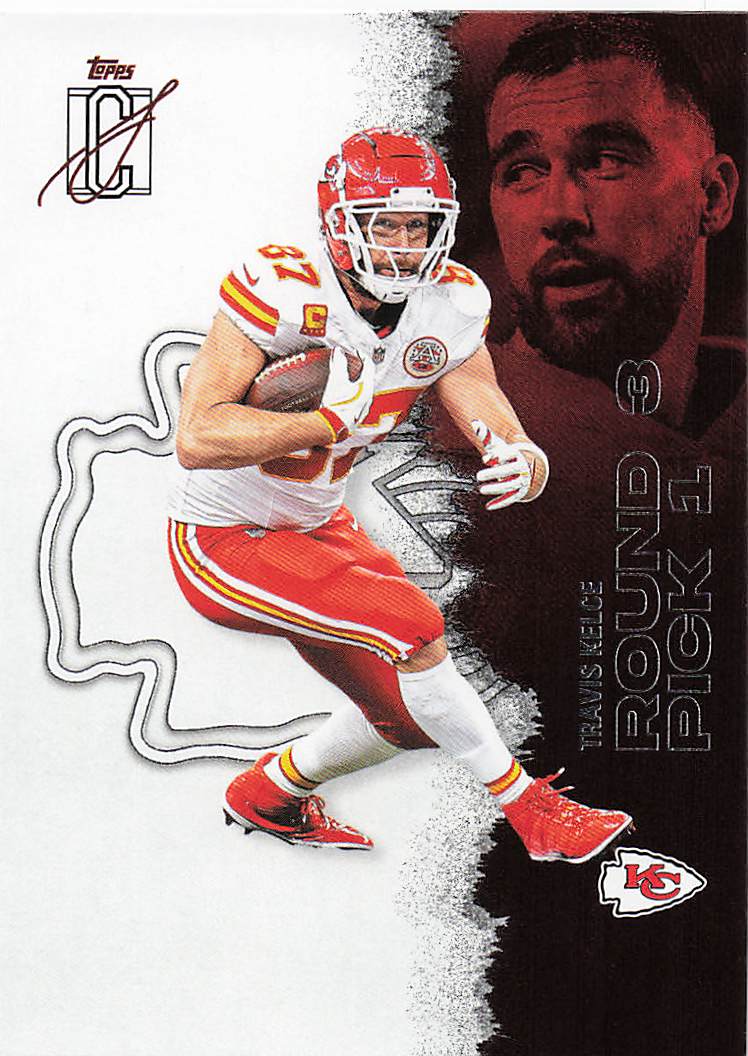 2025 Topps Signature Class Football Travis Kelce #80