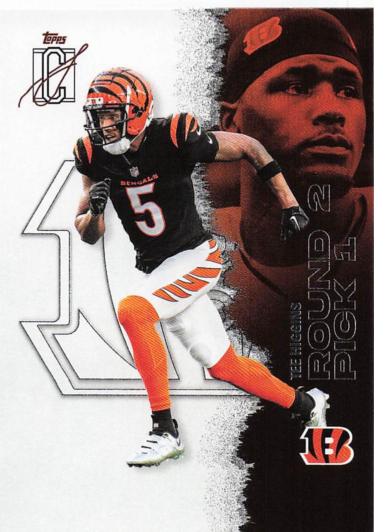 2025 Topps Signature Class Football Tee Higgins #69